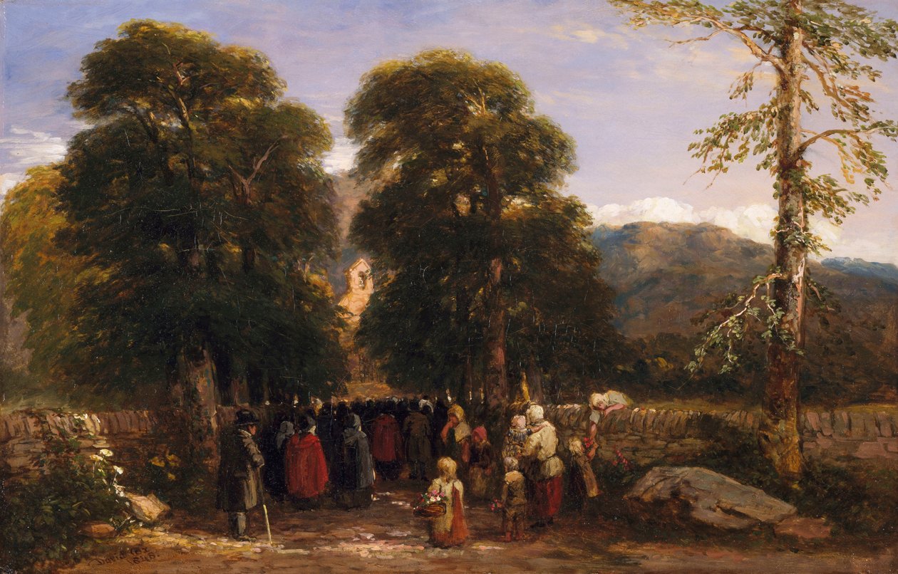 The Welsh Funeral by David Cox