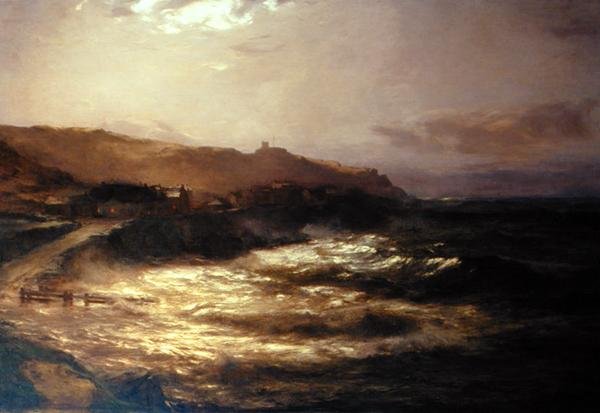 Full Moon and Spring Tide by David Farquharson