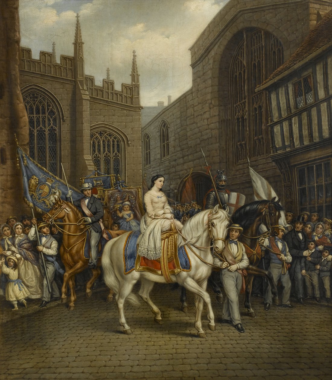 Lady Godiva Procession, Coventry, 1867 by David Gee