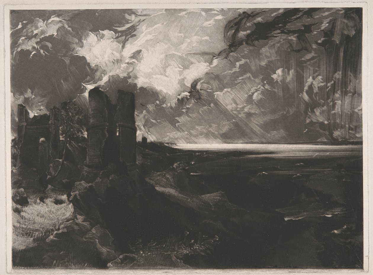 Hadleigh Castle by David Lucas
