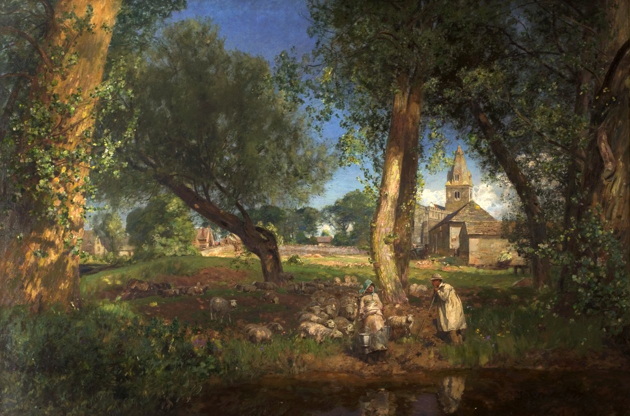 The Tithe Barns by David Murray