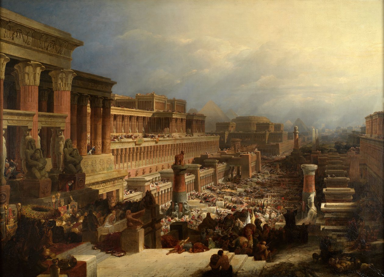The Departure of the Israelites by David Roberts