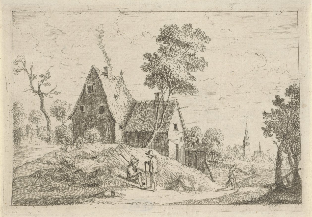 Landscape with a House by David Teniers (II)