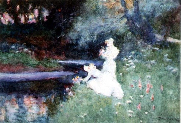 A Summer Evening by David Woodlock