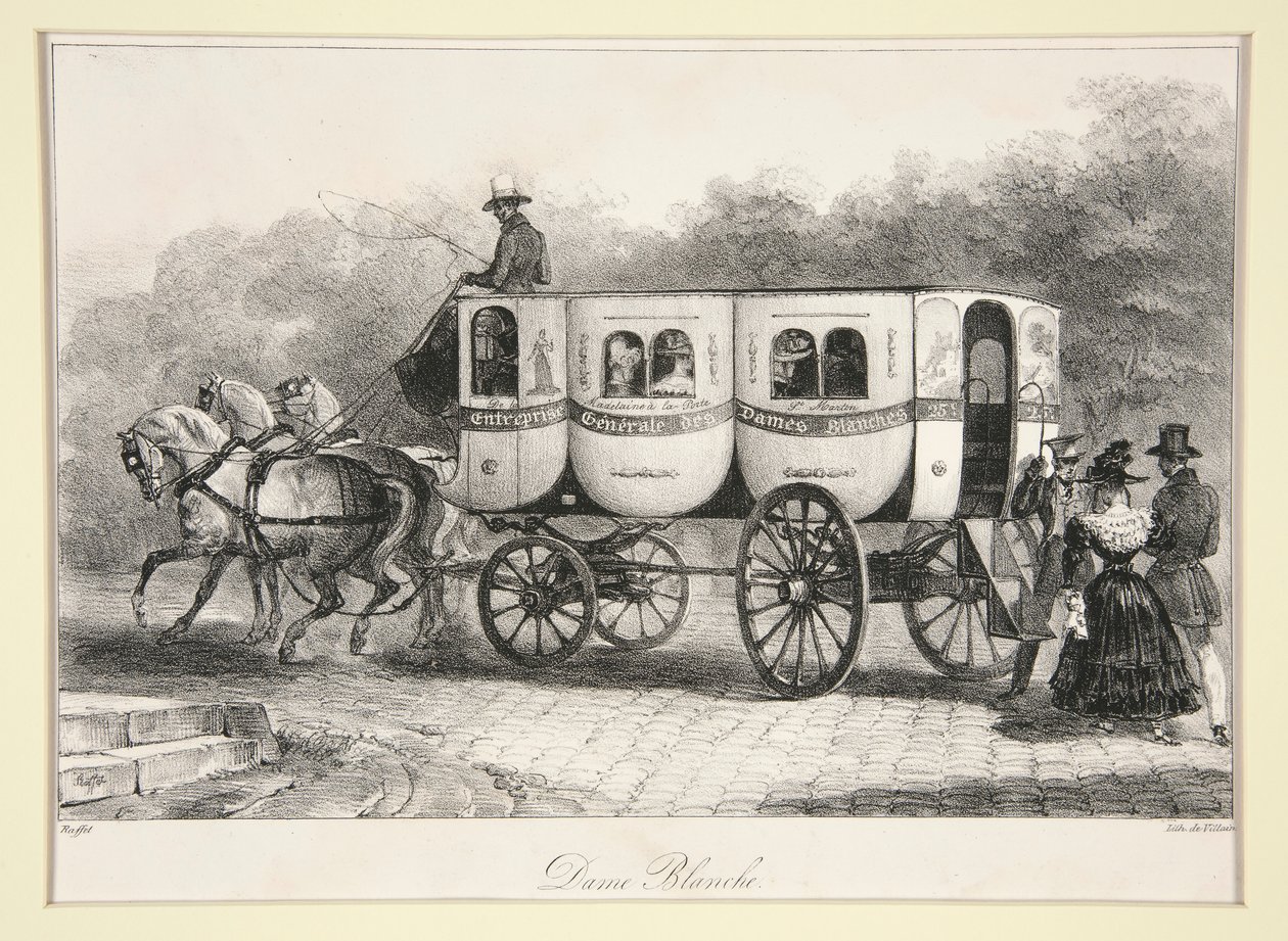 Dame Blanche by Denis Auguste Marie Raffet