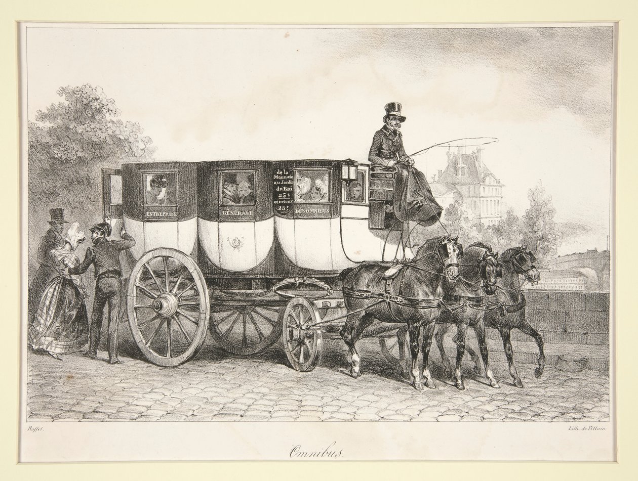 Omnibus by Denis Auguste Marie Raffet