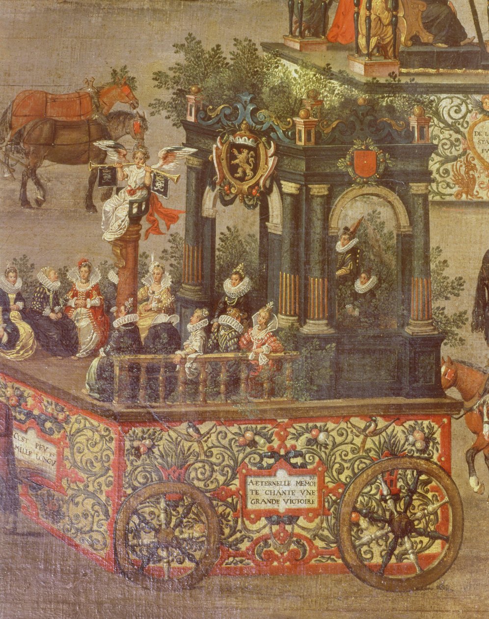 The Triumph of Archduchess Isabella in the Ommeganck in Brussels on 31st May 1615 (detail) by Denys van Alsloot