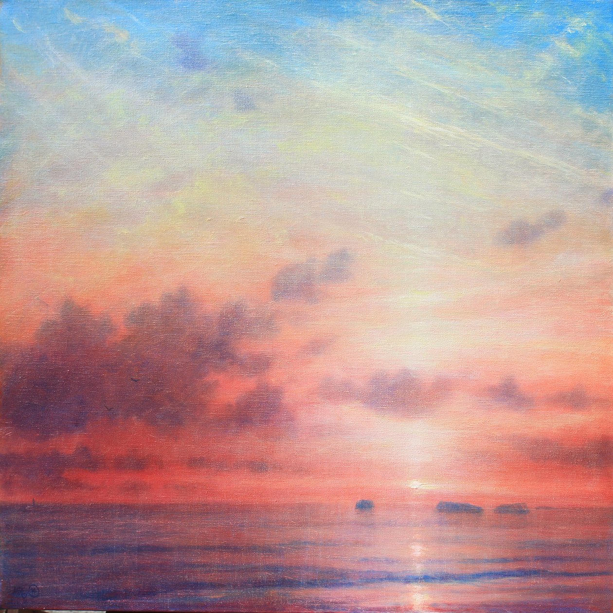 Daybreak on Exuma by Derek Hare