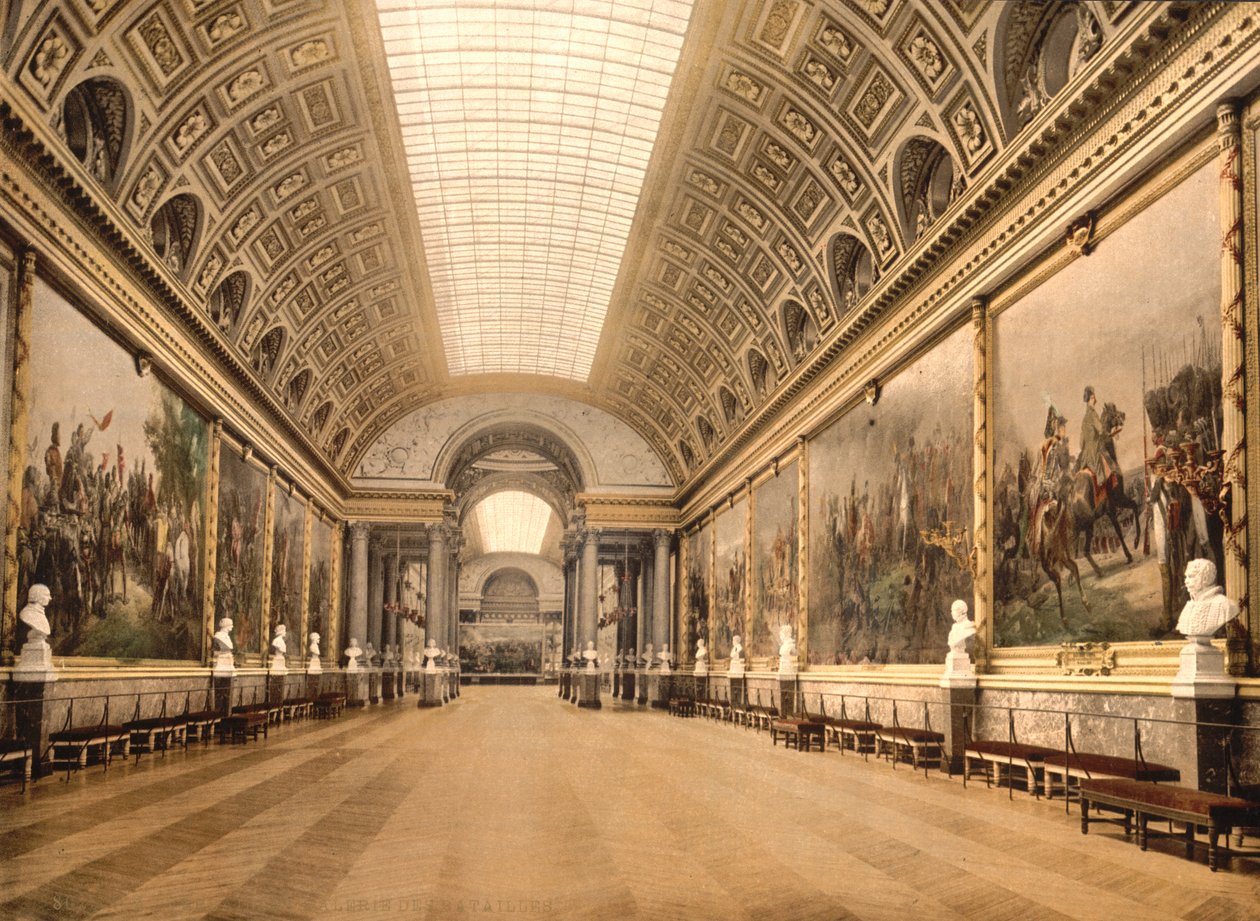 Gallery of Battles, Versailles, c.1890-1900 by Detroit Publishing Co.