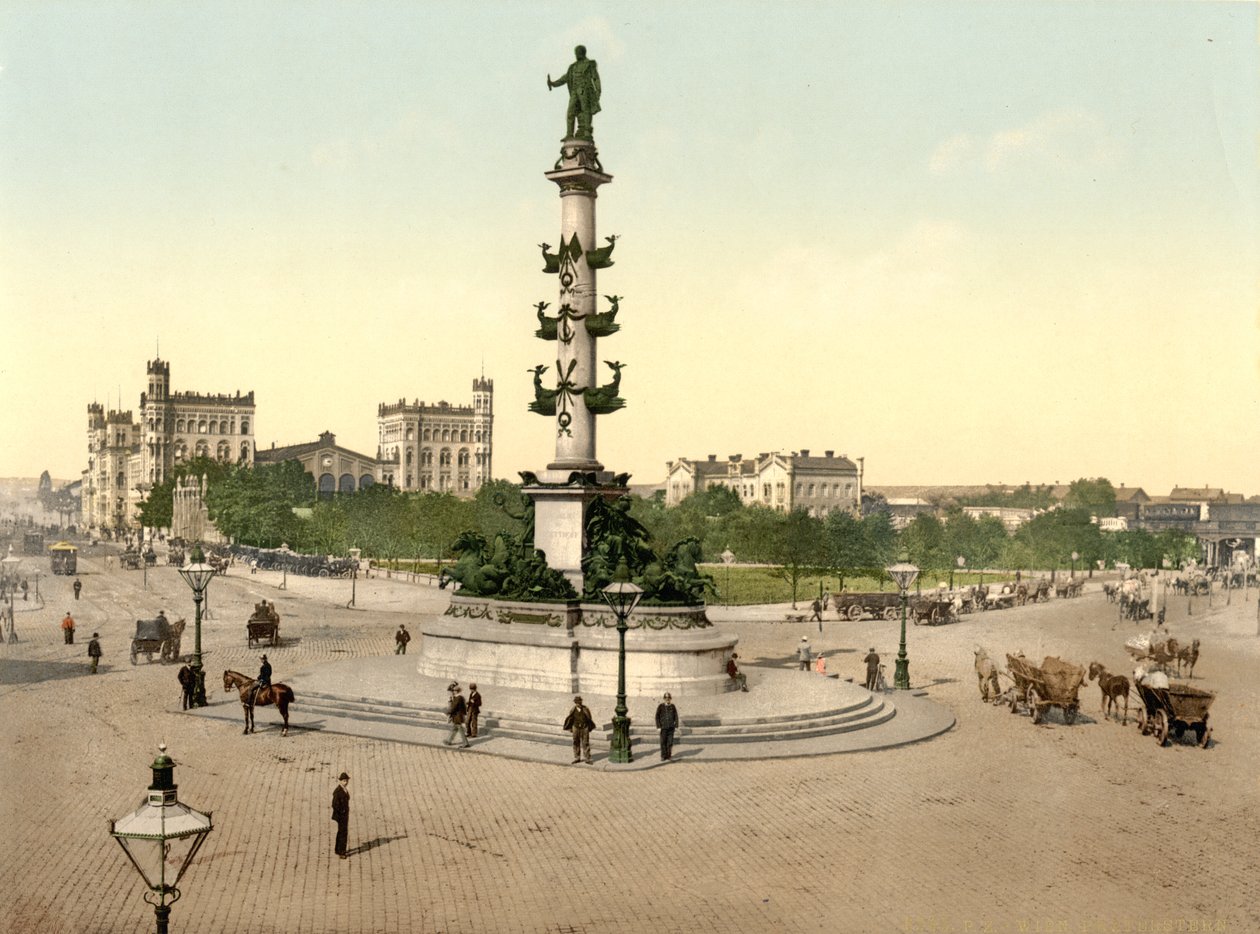 The Praterstern, Vienna, Austro-Hungary, c.1900 by Detroit Publishing Co.