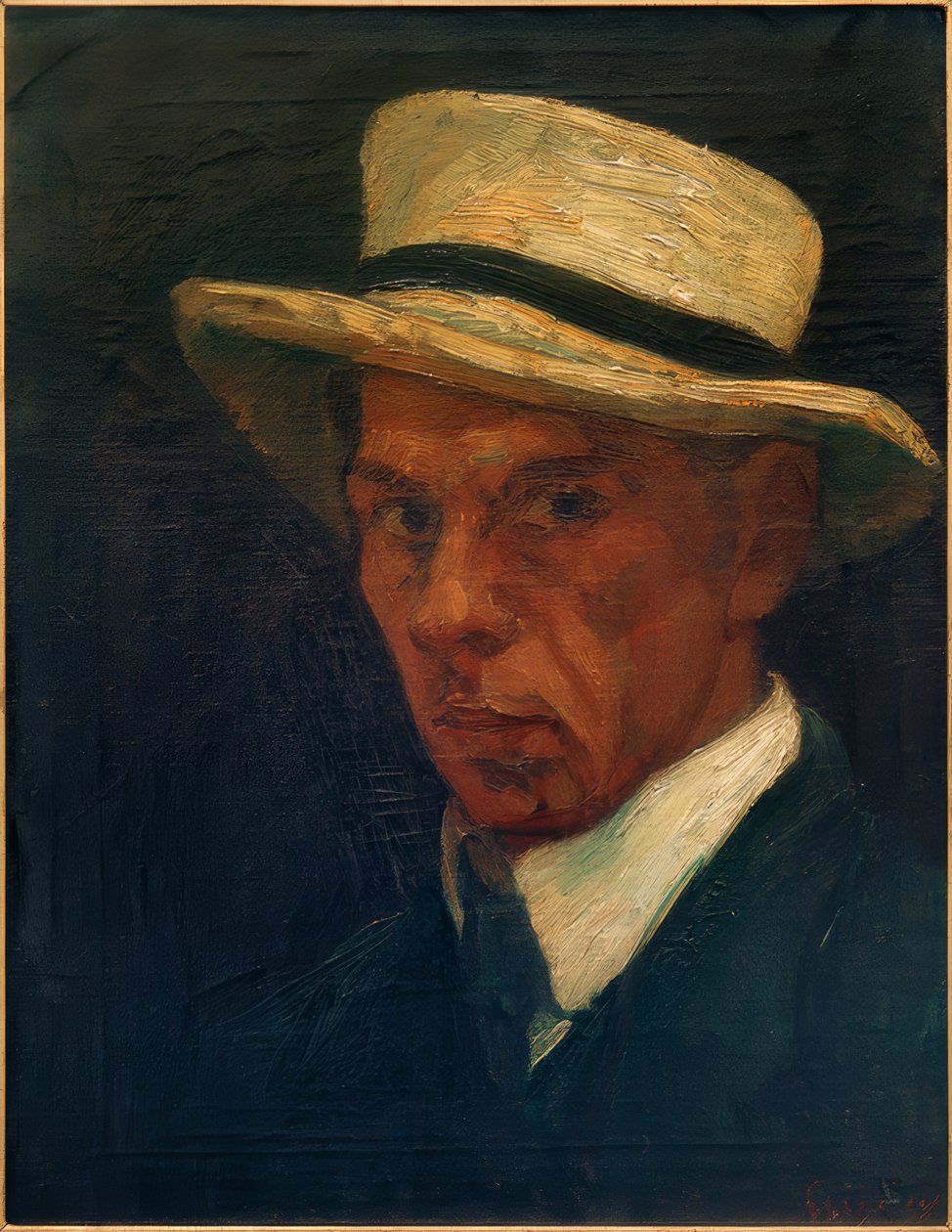 Self-Portrait by Dezso Czigany