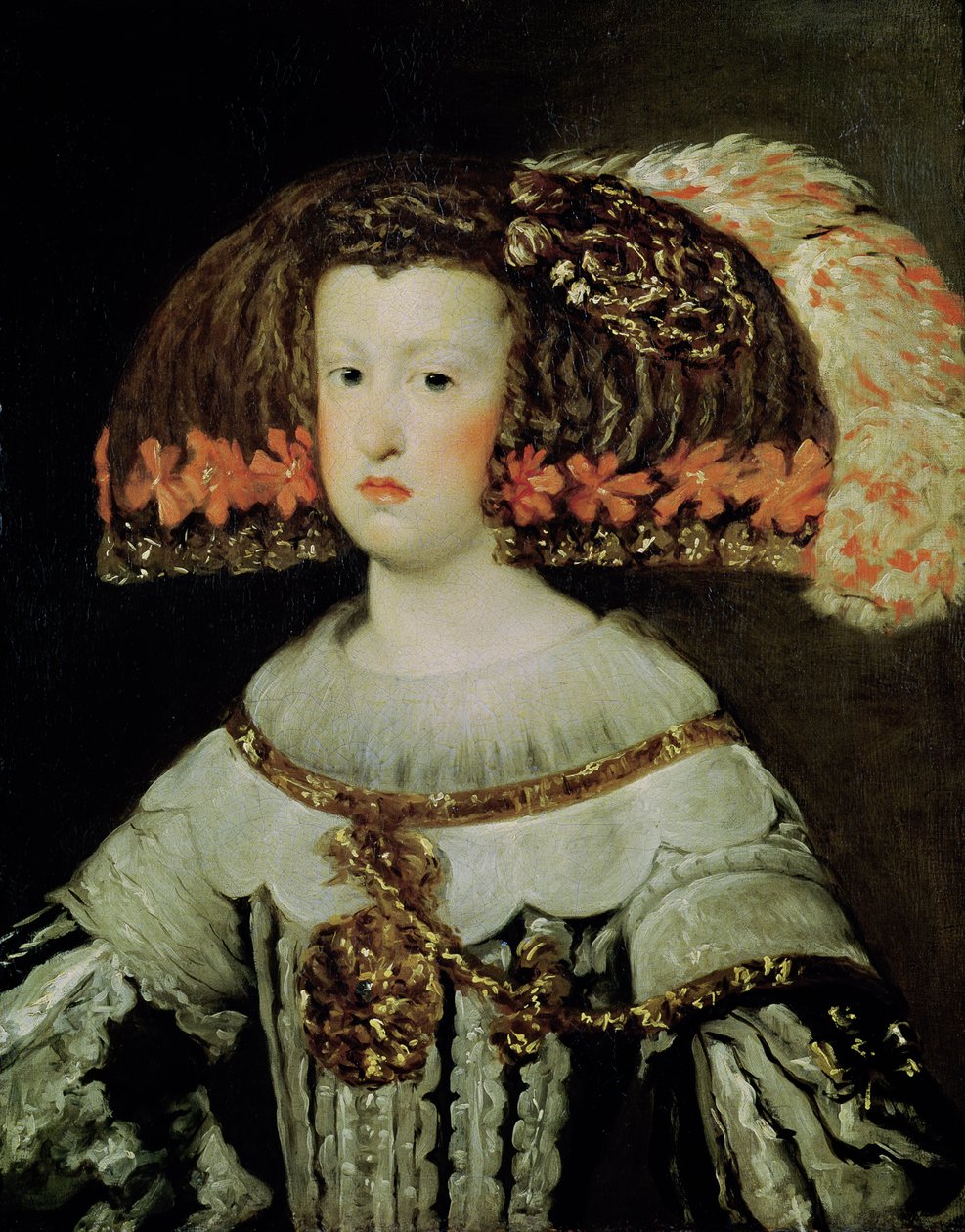 Portrait of Queen Maria Anna of Spain by Diego Velázquez