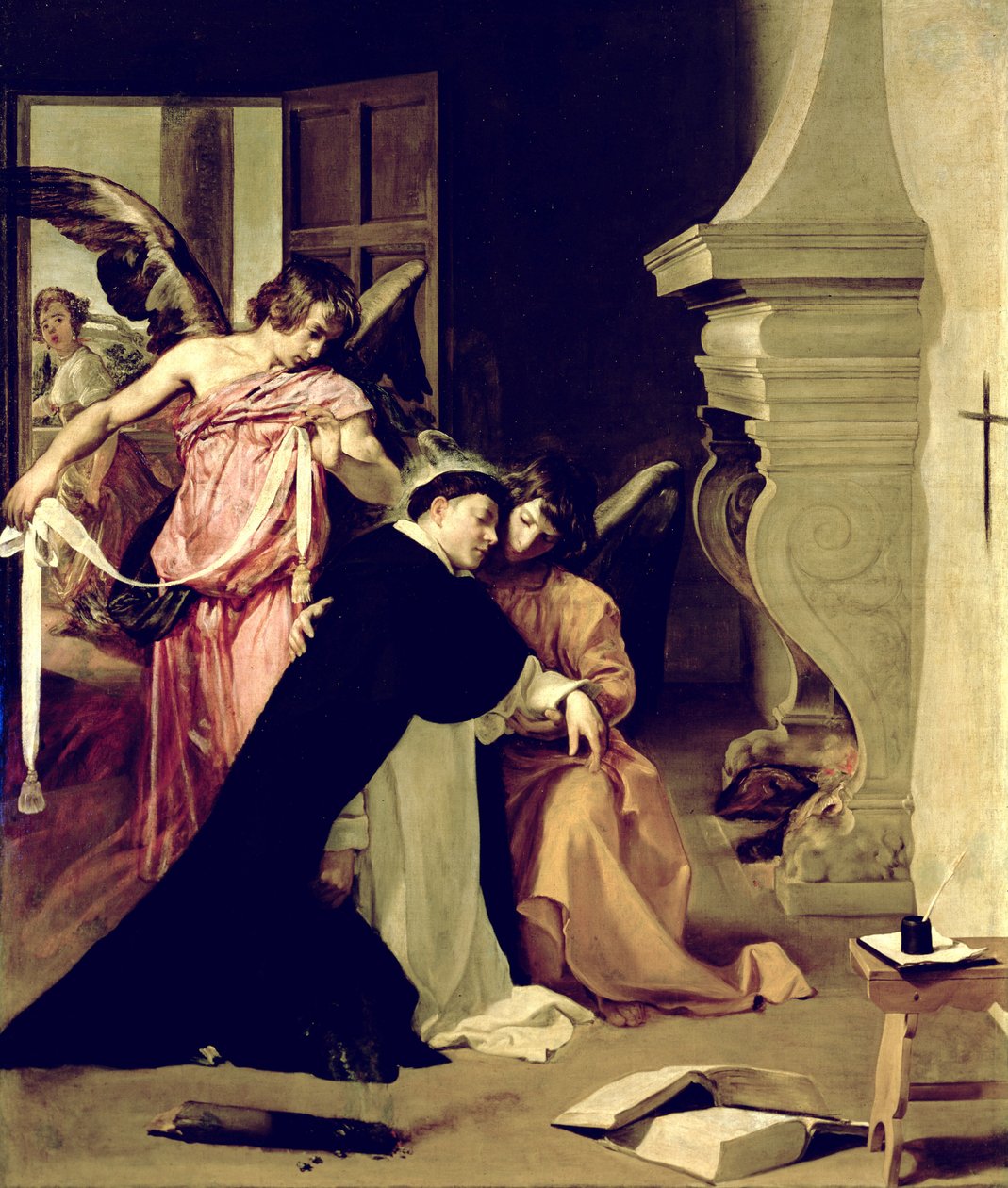 Temptation of St. Thomas Aquinas by Diego Velázquez