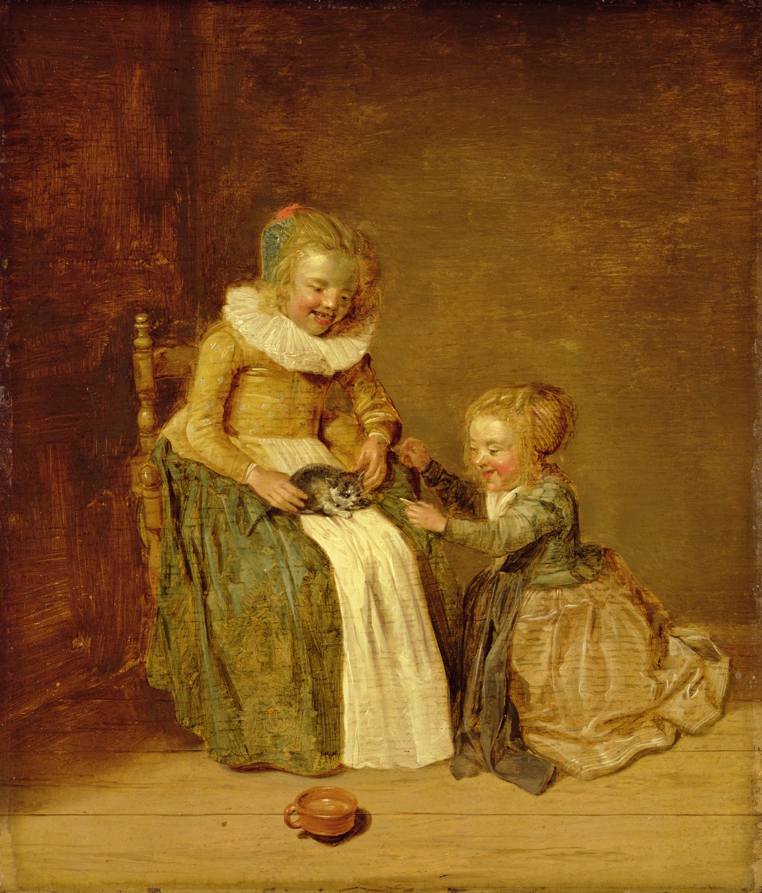 Children with a Cat, 1631 by Dirck Hals