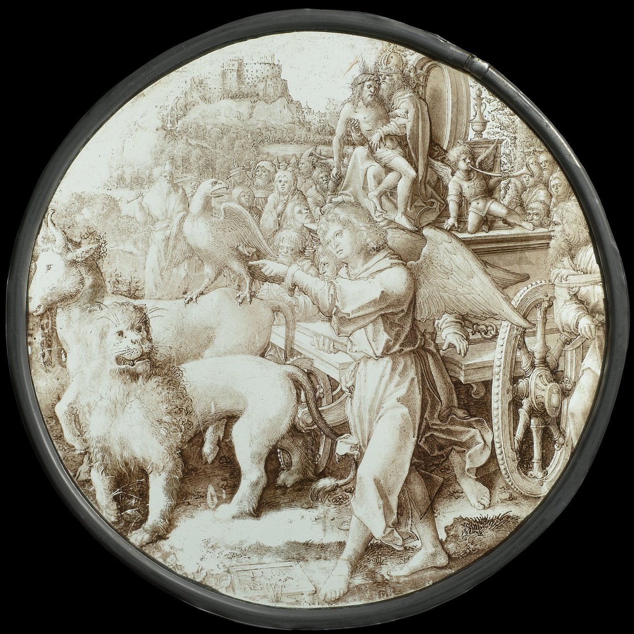 The Triumph of Eternity by Dirck Vellert