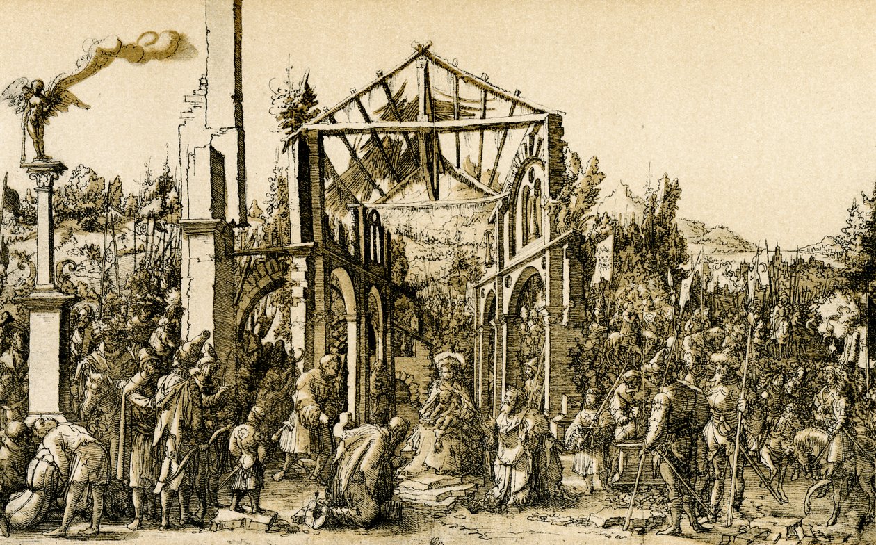 Adoration of the Three Kings by Dirk Jacobsz Vellert
