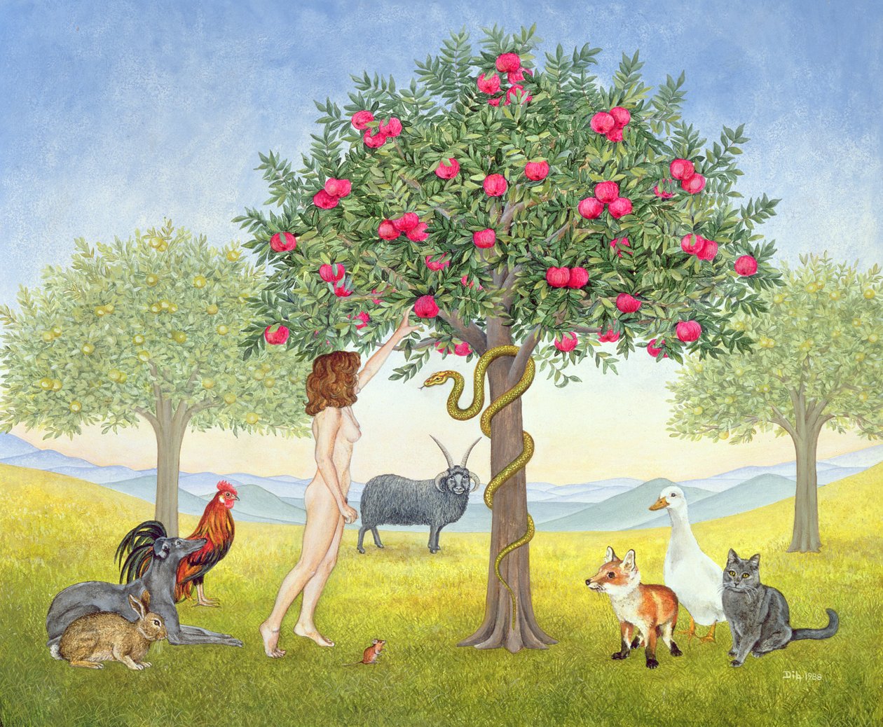 An Apple a Day. Triptych Part One by Ditz