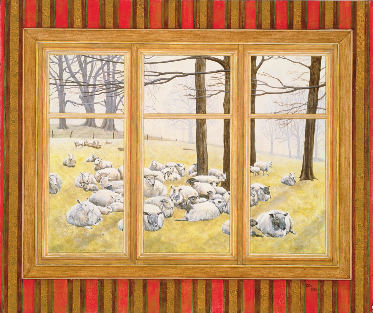 The Sheep Window by Ditz