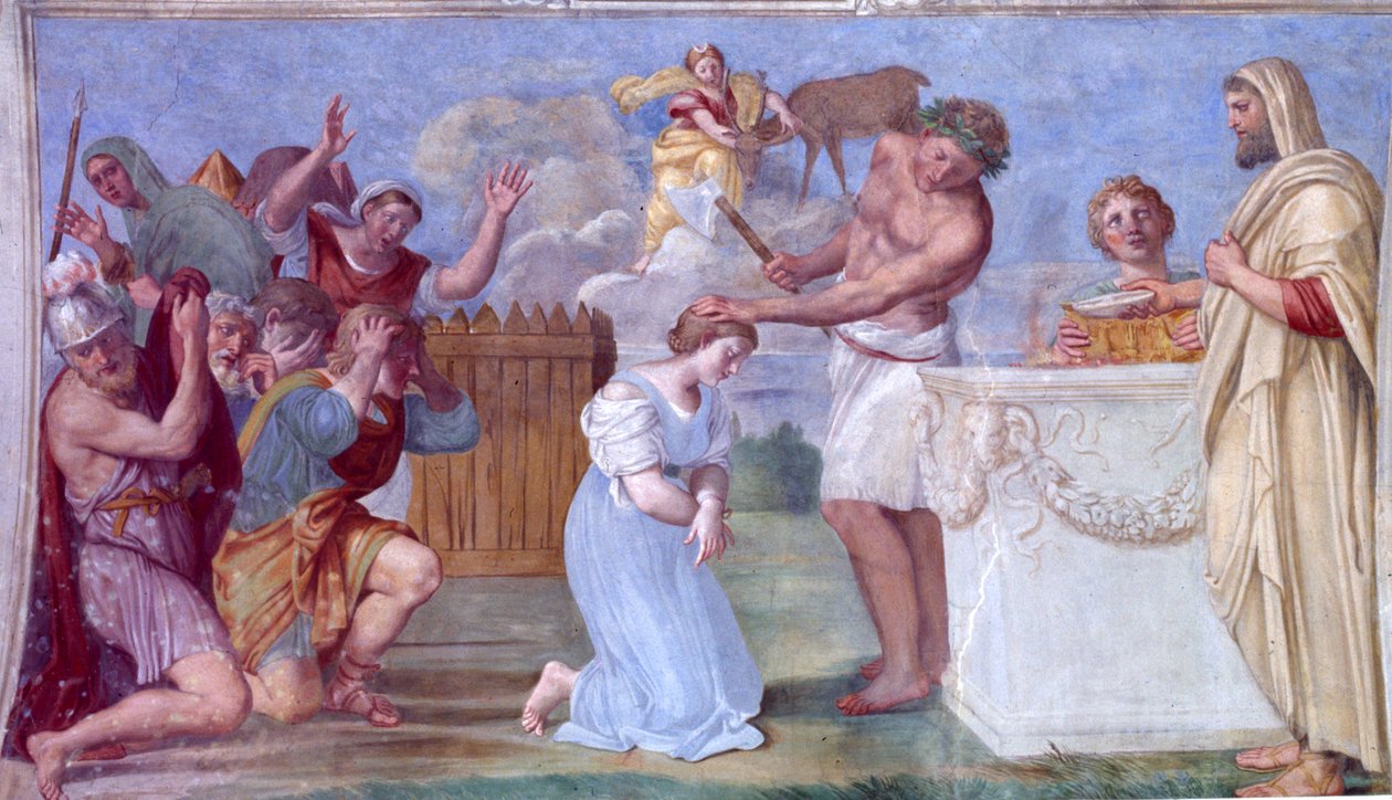The Sacrifice of Iphigenia by Domenichino