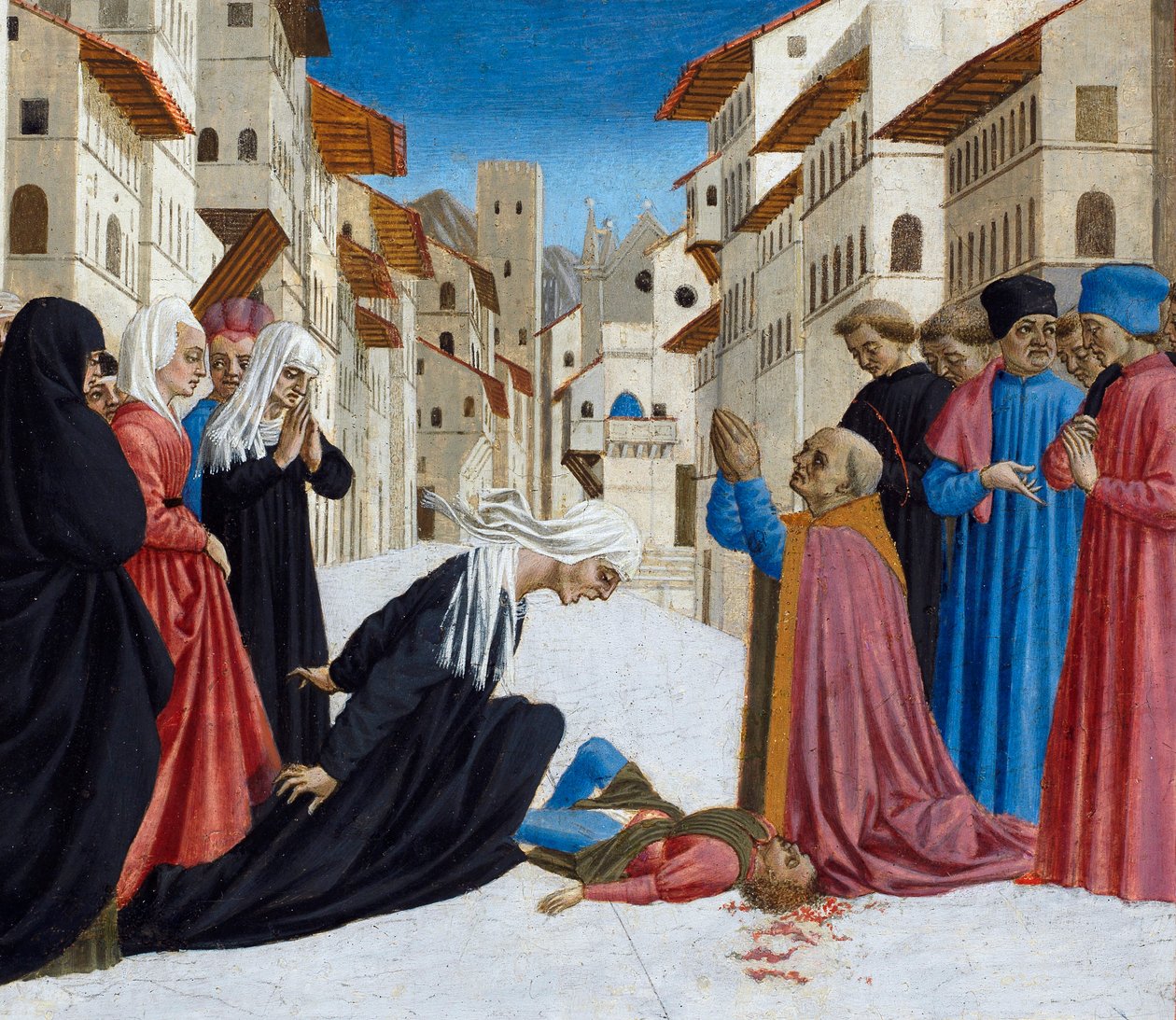The Miracle of St. Zenobius by Domenico Veneziano