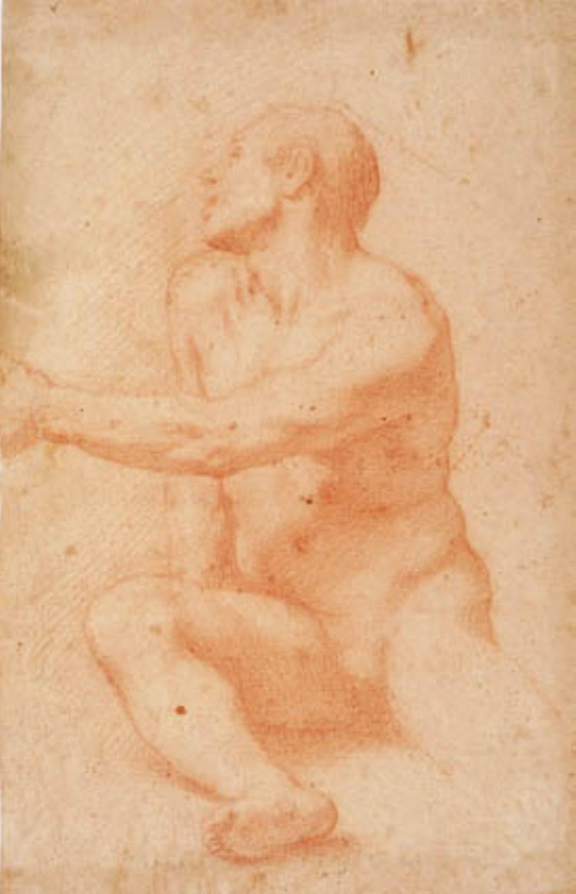 Seated Nude by Domenico Cresti