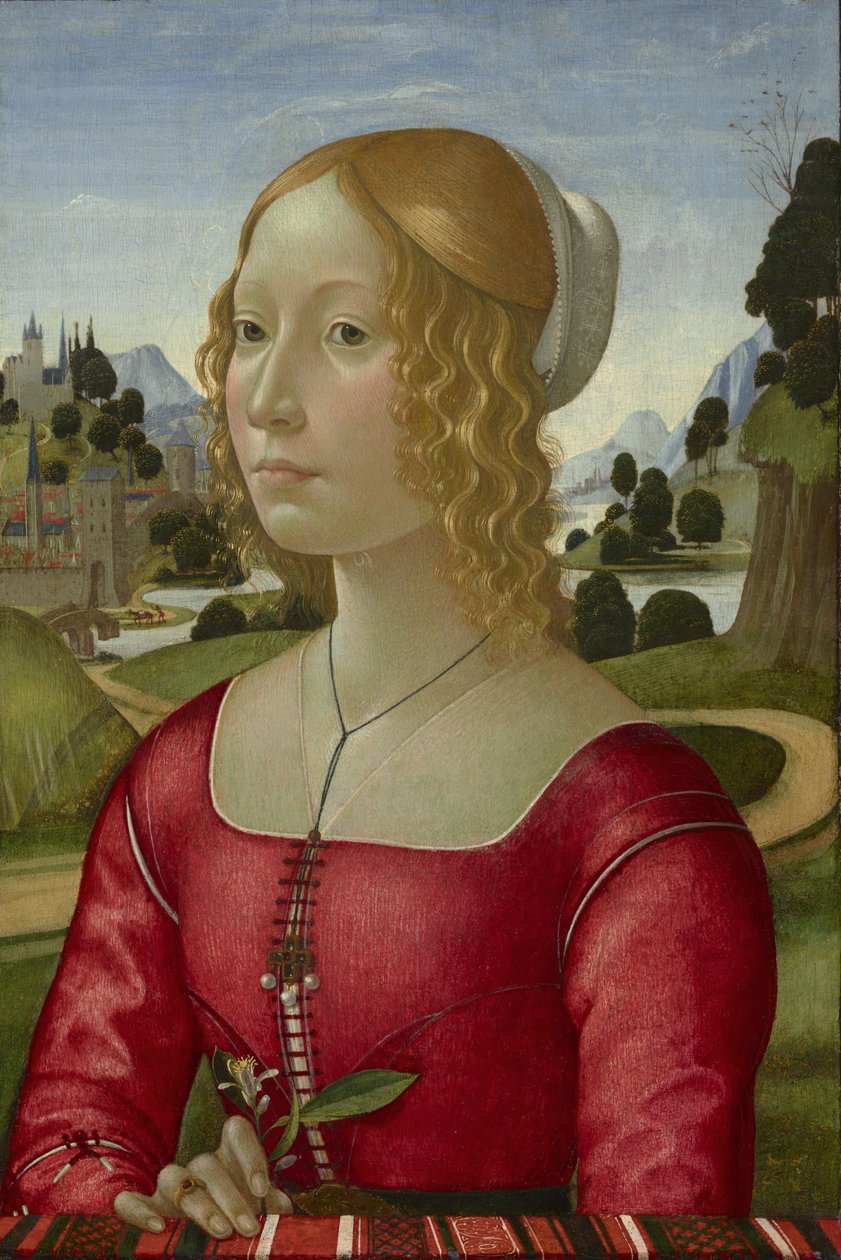 Portrait of a Lady by Domenico Ghirlandaio