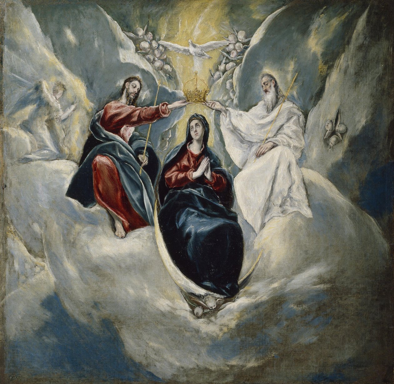 The Coronation of the Virgin by El Greco