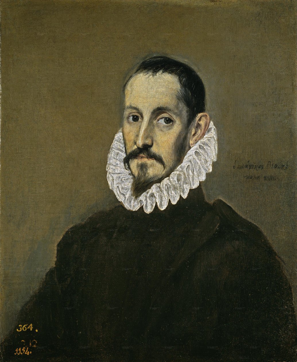 Portrait of an Anonymous Gentleman by El Greco