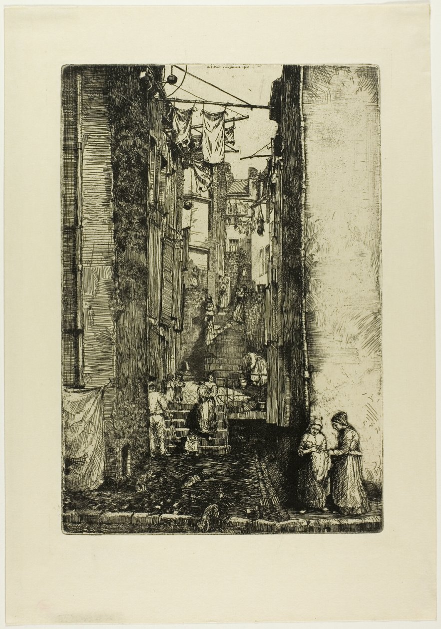 Ruelle du Pêcheur by Donald Shaw MacLaughlan