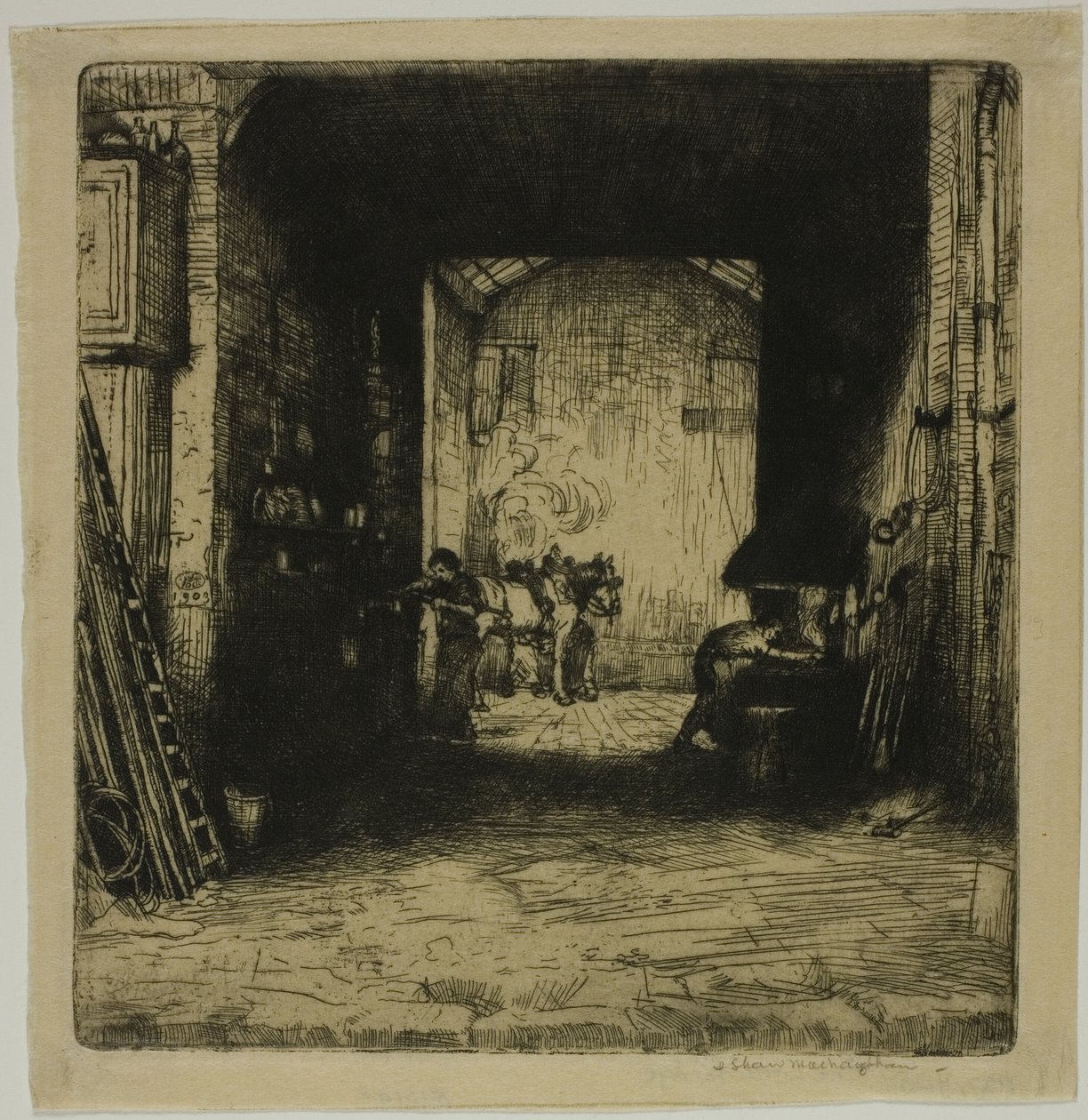 The Little Forge by Donald Shaw MacLaughlan
