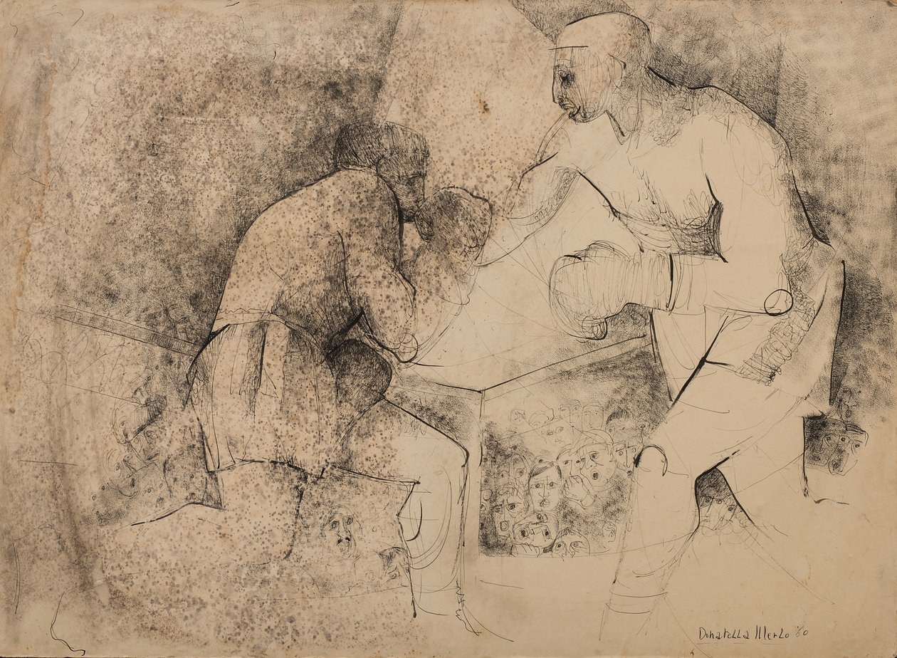 Boxing Match by Donatella Merlo
