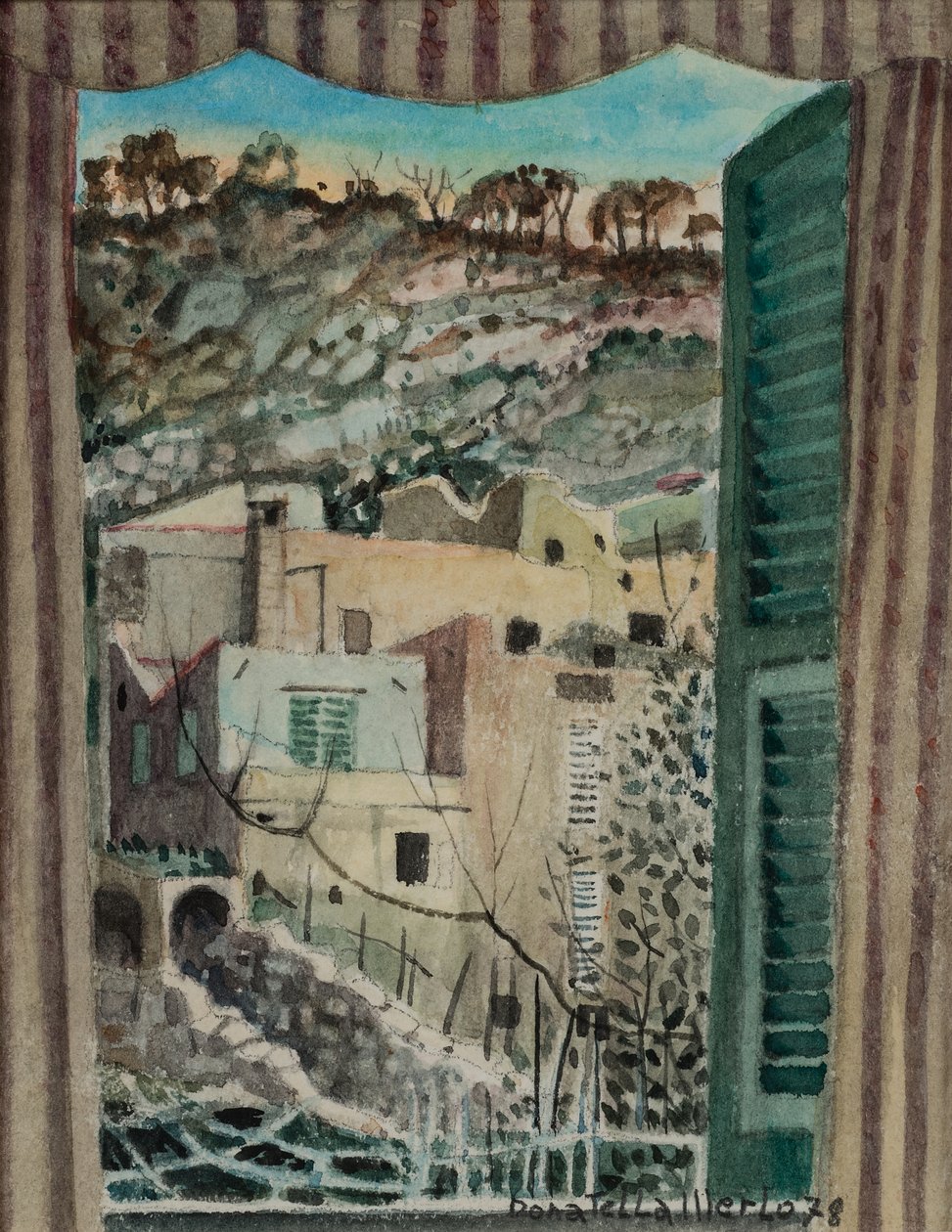 From the Window, Borgio Verezzi by Donatella Merlo