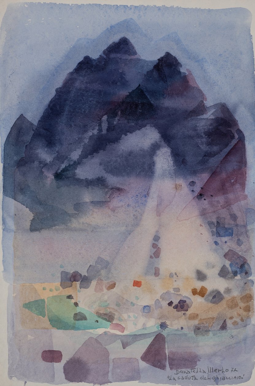 The Fall of the Glacier by Donatella Merlo