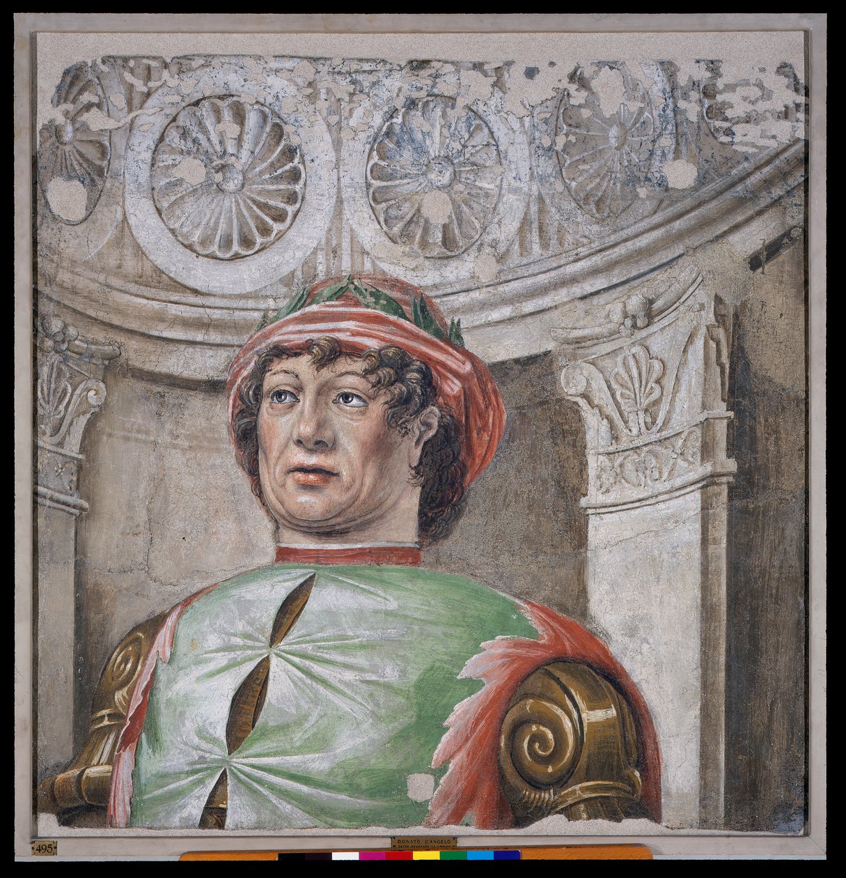 Poet Laureate with Red Hat by Donato Bramante