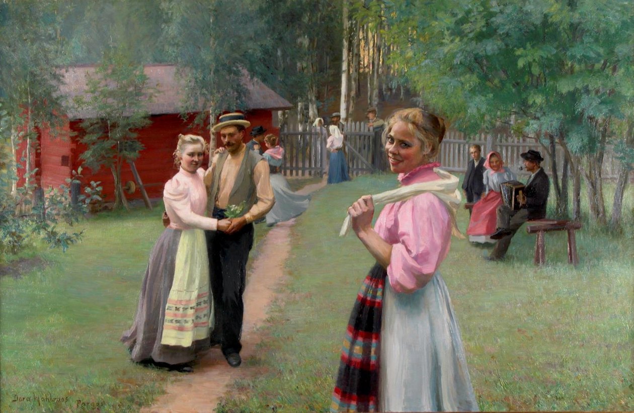 Evening in Parainen by Dora Wahlroos