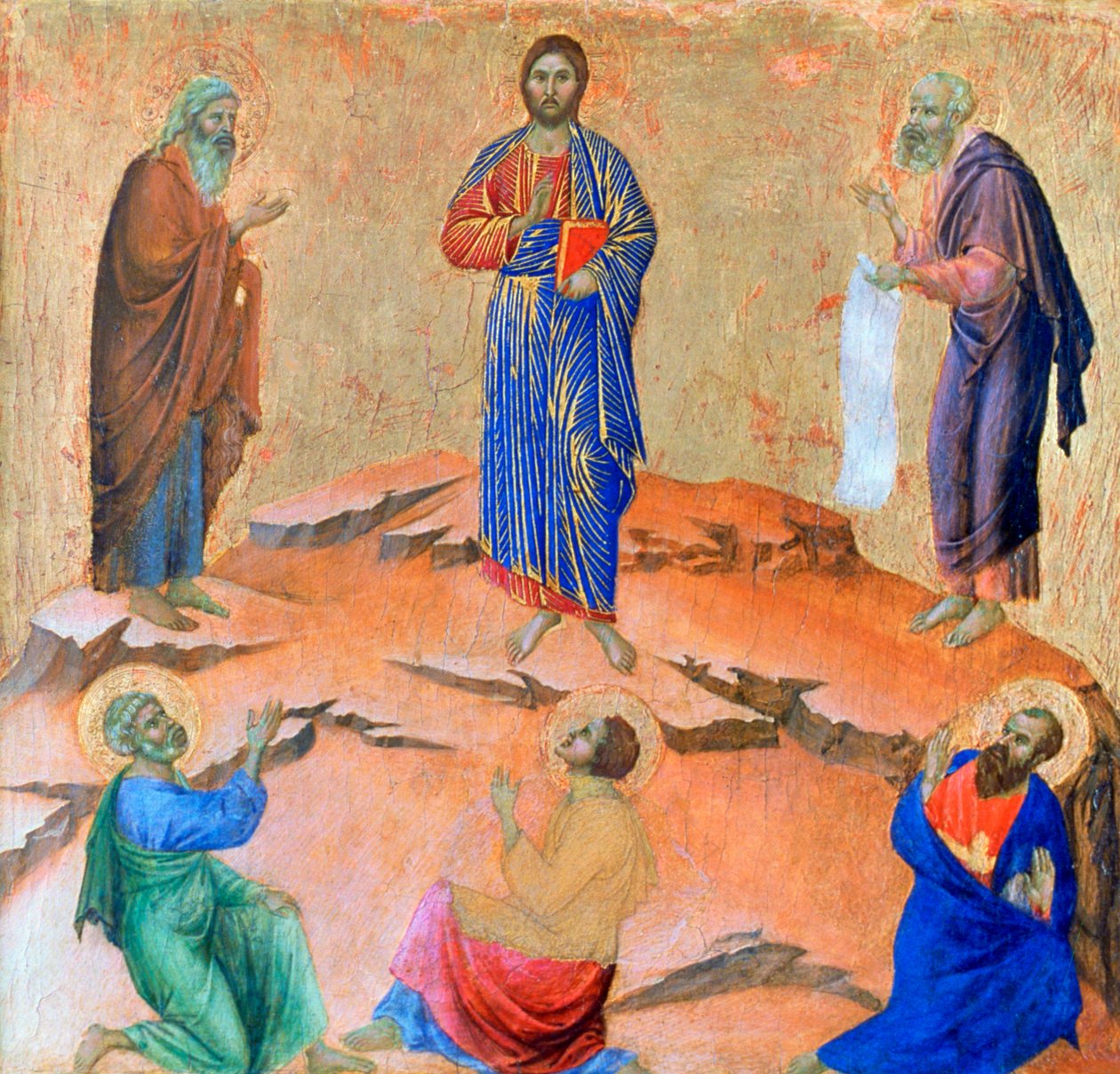 The Transfiguration, 1311 by Duccio di Buoninsegna