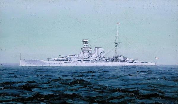 HMS Queen Elizabeth by Duff Tollemache
