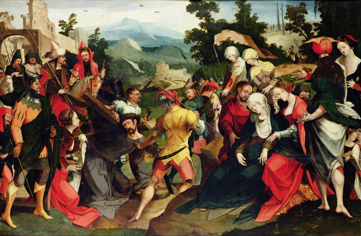Carrying of the Cross by Dutch School