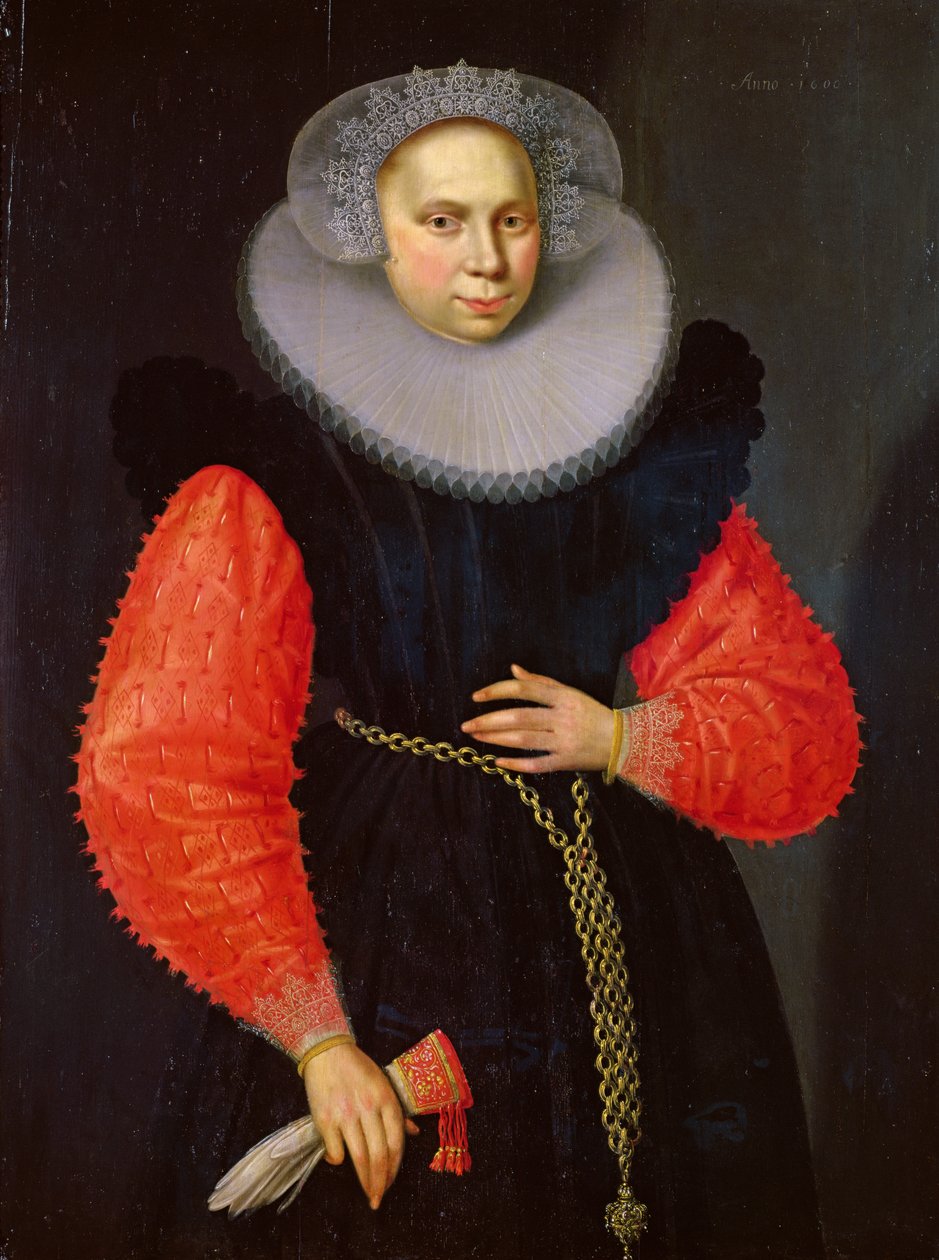 Portrait of a Woman by Dutch School