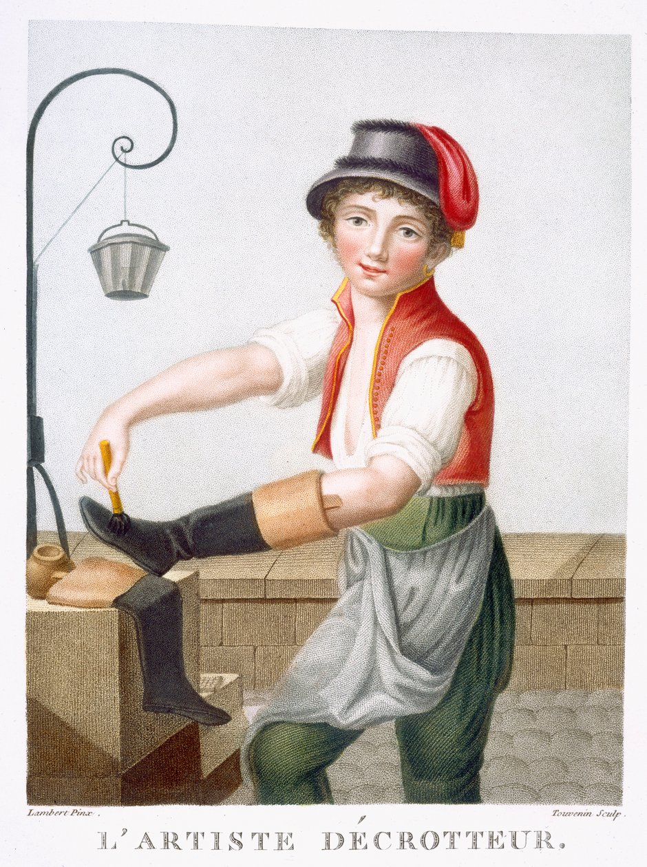 Boot Scraper, c.1816 by E. F. Lambert