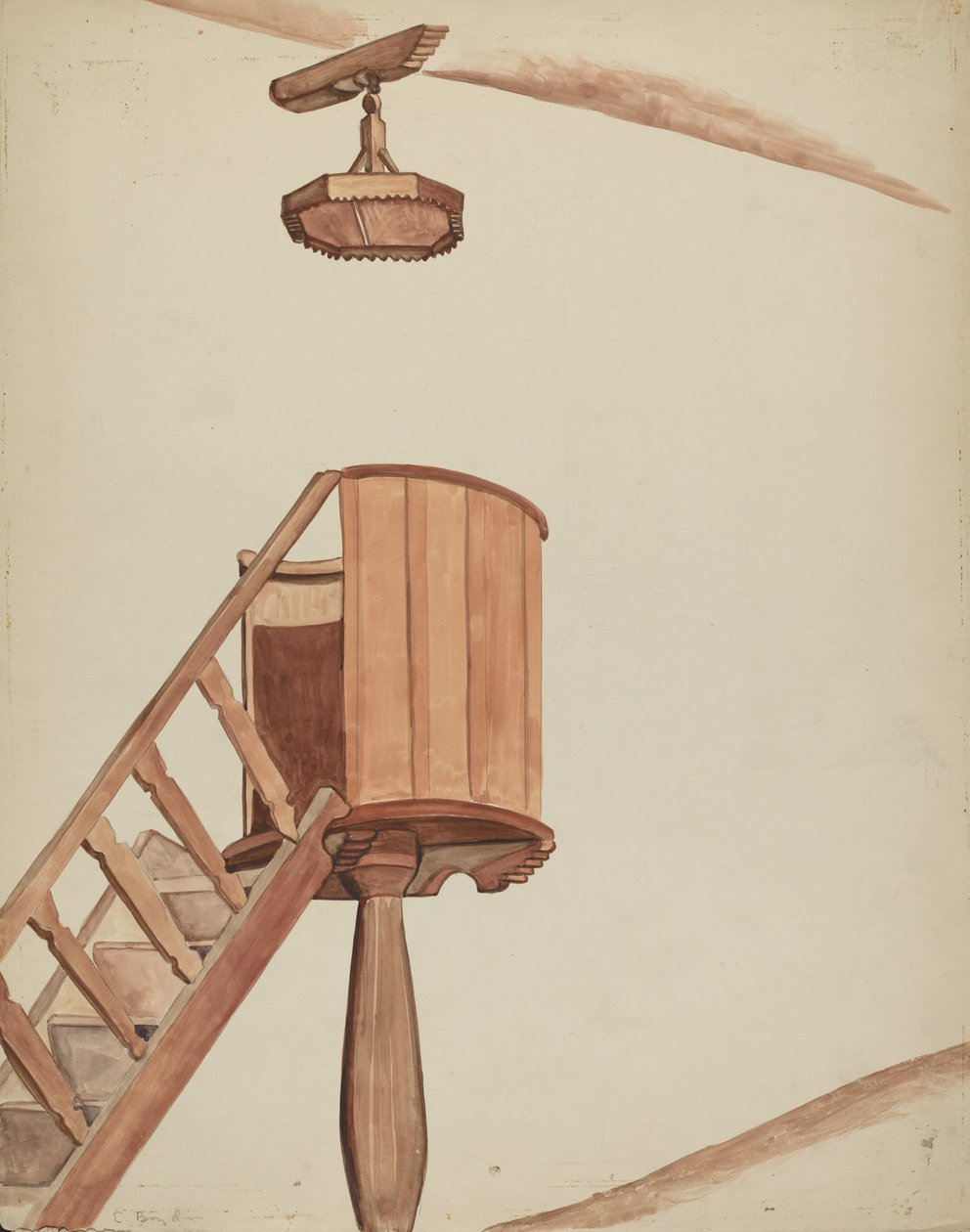 Pulpit by E. Boyd