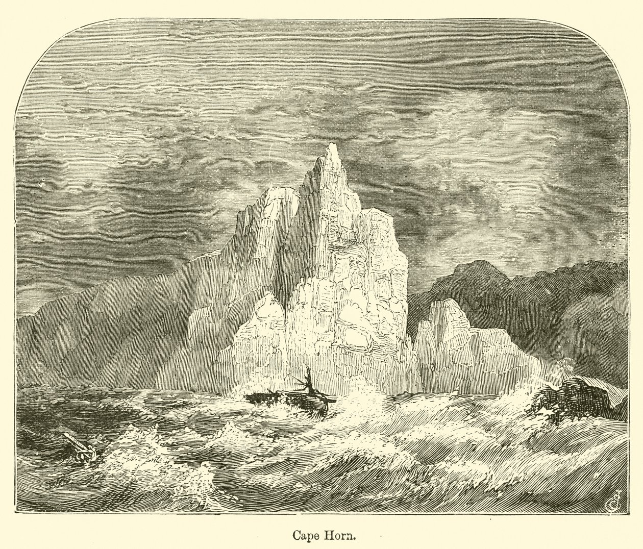 Cape Horn by E. Jennings