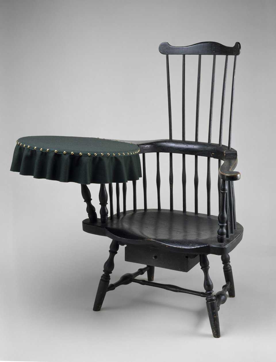 Writing-arm Chair by Ebenezer Tracy