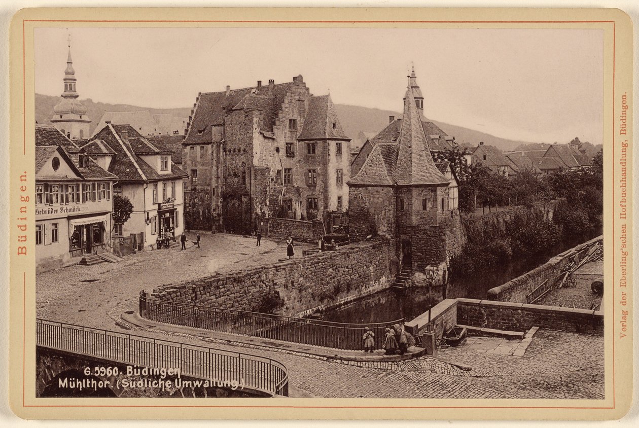 Budingen. Muhlthor. Southern Enclosure by Eberlingschen