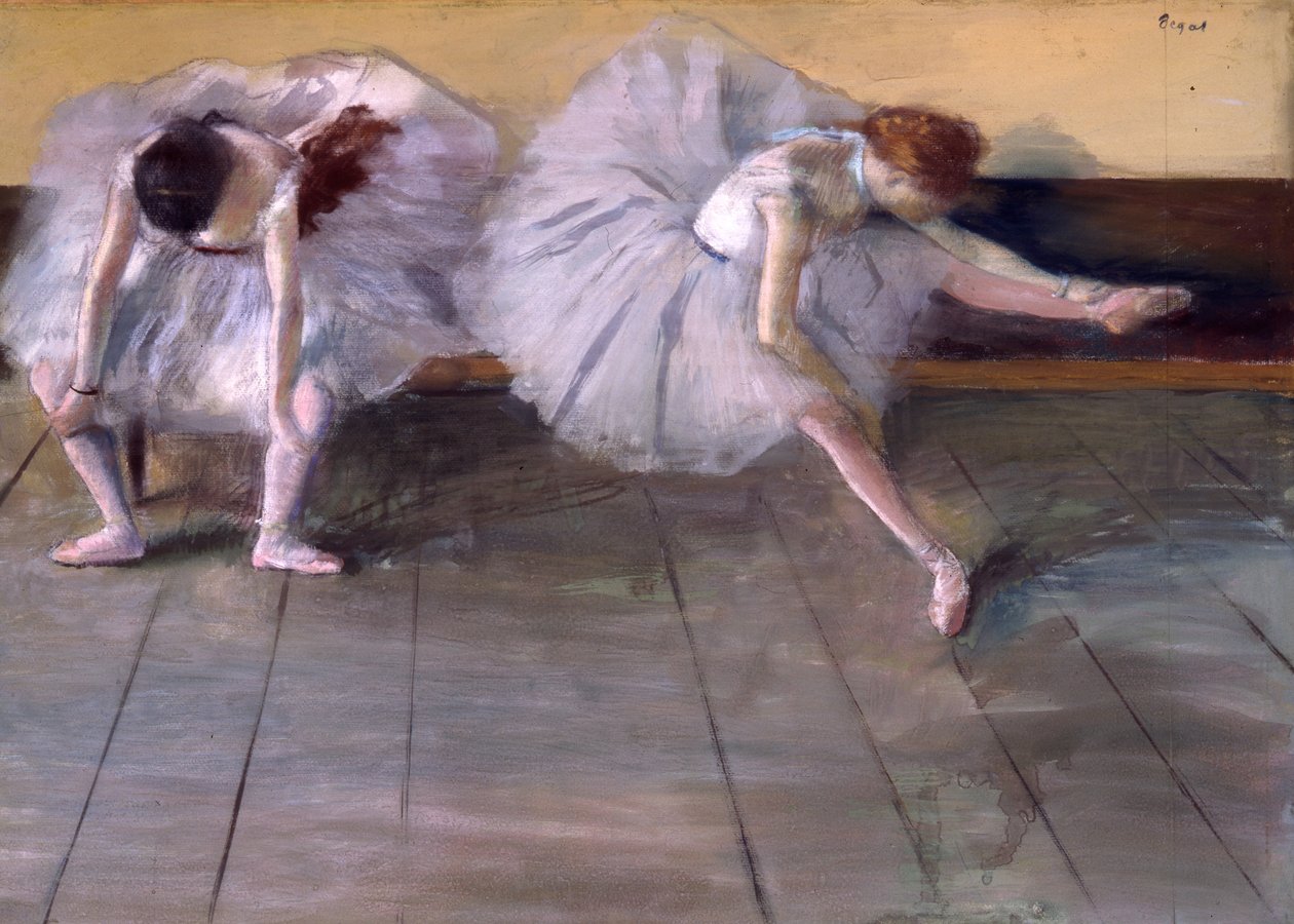 Two Dancers, c.1879 by Edgar Degas