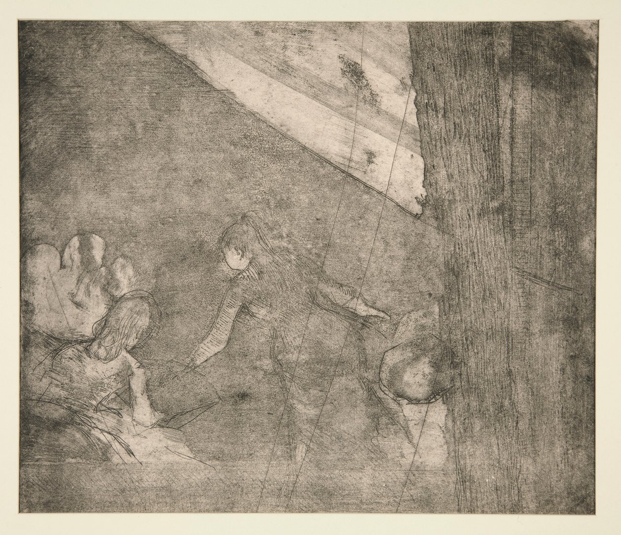 At the Ambassadors by Edgar Degas