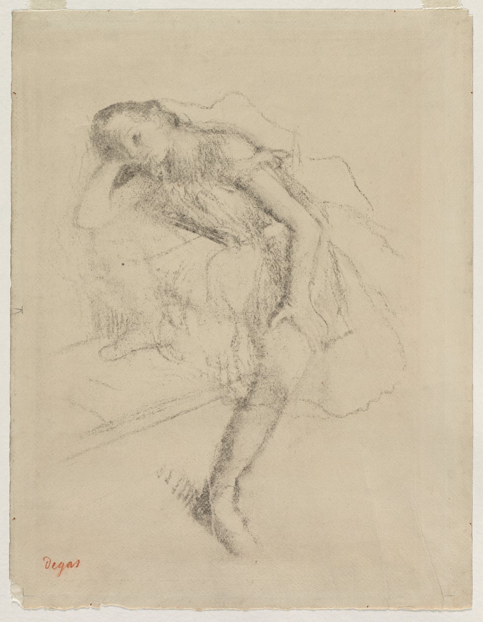 Dancer at Rest by Edgar Degas