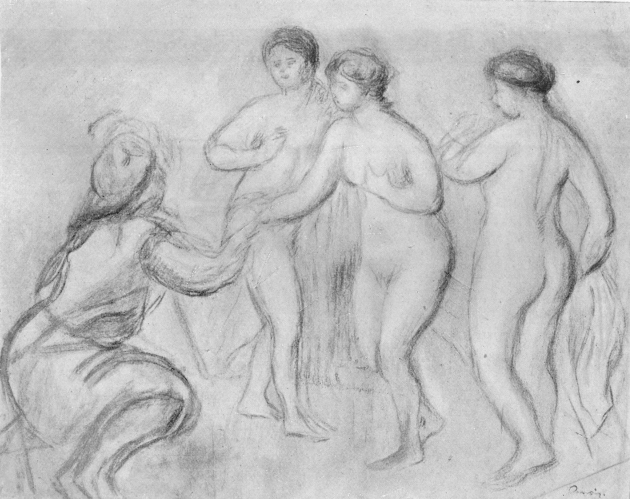 Judgment of Paris by Edgar Degas