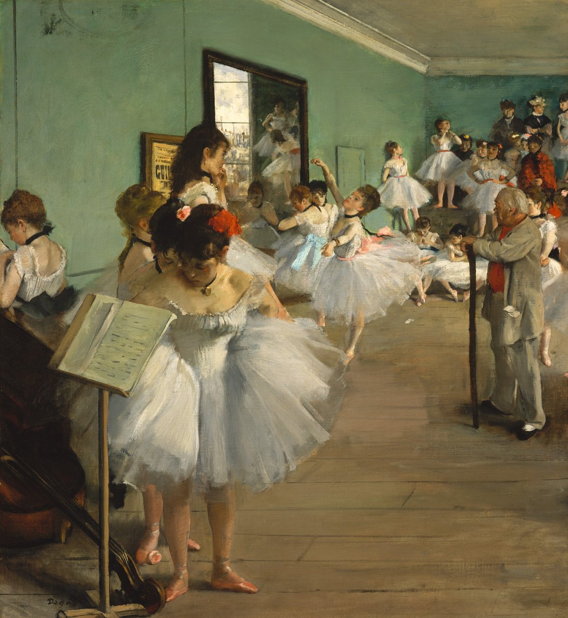 The Dance Class, 1874 by Edgar Degas