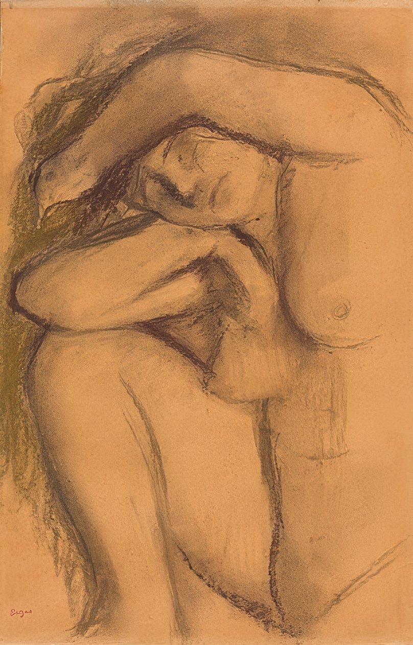 Study of a Nude by Edgar Degas